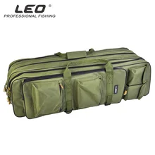 Сумка для рыбалки на открытом воздухе, 3 слоя, Оксфорд, многофункциональная сумка для рыболовных снастей, армейская зеленая рыболовная удочка, сумка для рыболовных принадлежностей
