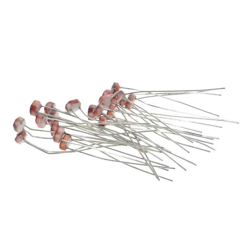 20pcs 5506 5516 5528 5537 5539 Light Dependent Resistor LDR 5MM Photoresistor wholesale retail Photoconductive resistance
