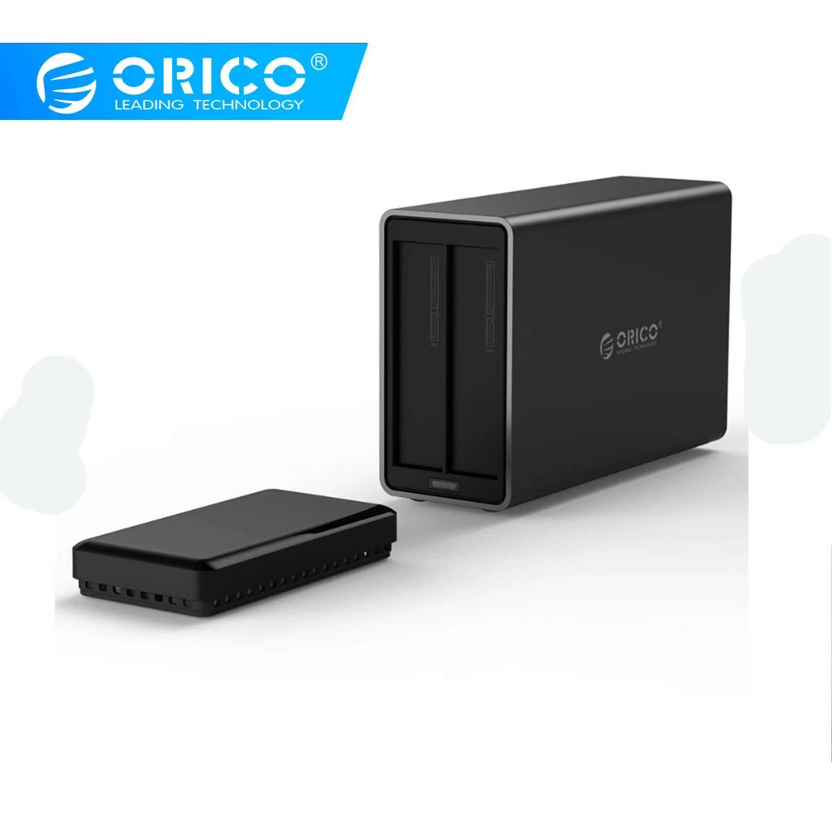  ORICO Raid 35 USB3.0 disco duro de aluminio carcasa externa USB3.0 a SATA3.0 HDD soporte 5Gbps UASP