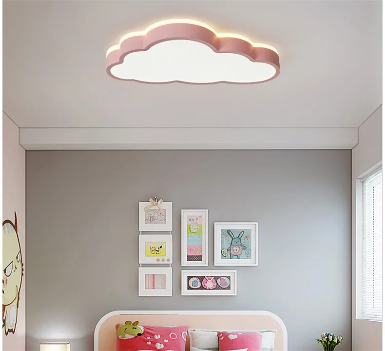 Ультратонкий Светодиодный потолочный светильник для детской комнаты, спальни, с пультом дистанционного управления, современный потолочный светильник, светодиодный потолочный светильник avize lustre