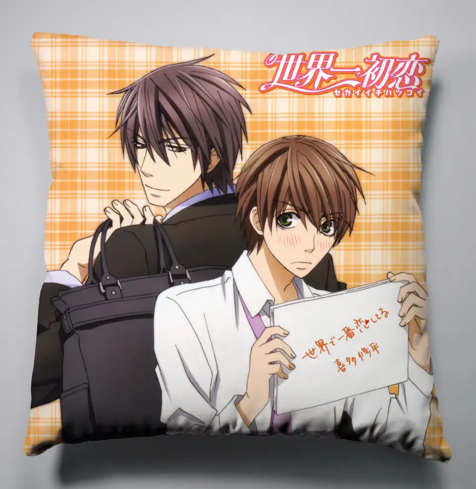 Anime Sekai Ichi Hatsukoi manga two sided Pillow Case Cover 228