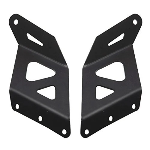 Upper Windshield Mounting Brackets 52 Inch Straight Light Bar Brackets