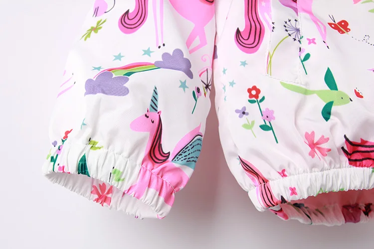 Jaquetas para Meninas Flor com Capuz Primavera Outono Crianças Outerwear Meninas Moda Cavalo Imprimir 2-8y Animal Estilo Roupas 2020 17 cavalo imprimir jaquetas para meninas 2-8y animal