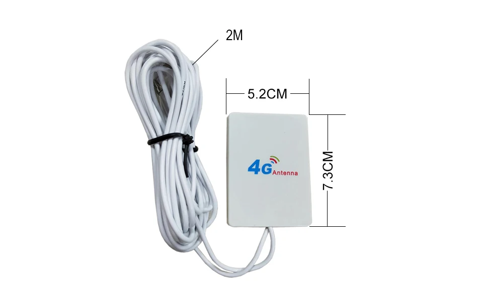 4g LTE панель с антенной TS9 Разъем 3g 4G маршрутизатор Anetnna с 2 м кабелем для huawei 3g 4G LTE маршрутизатор модем антенна