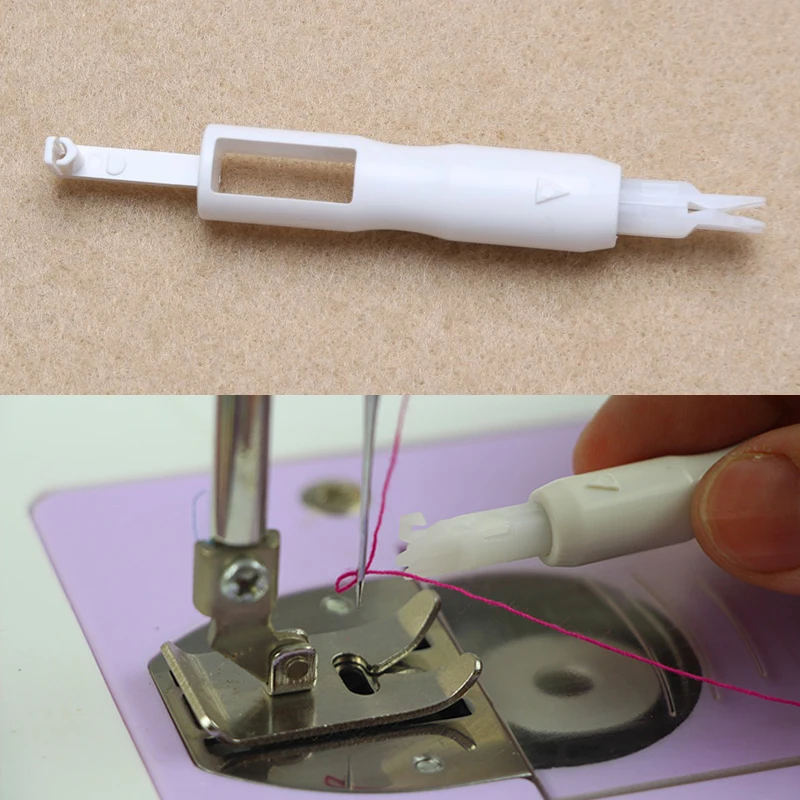 

Needle Threader Machine Sew Compact Needle Threader Insertion Applicator Needle Threader for Sewing Tool ZH959