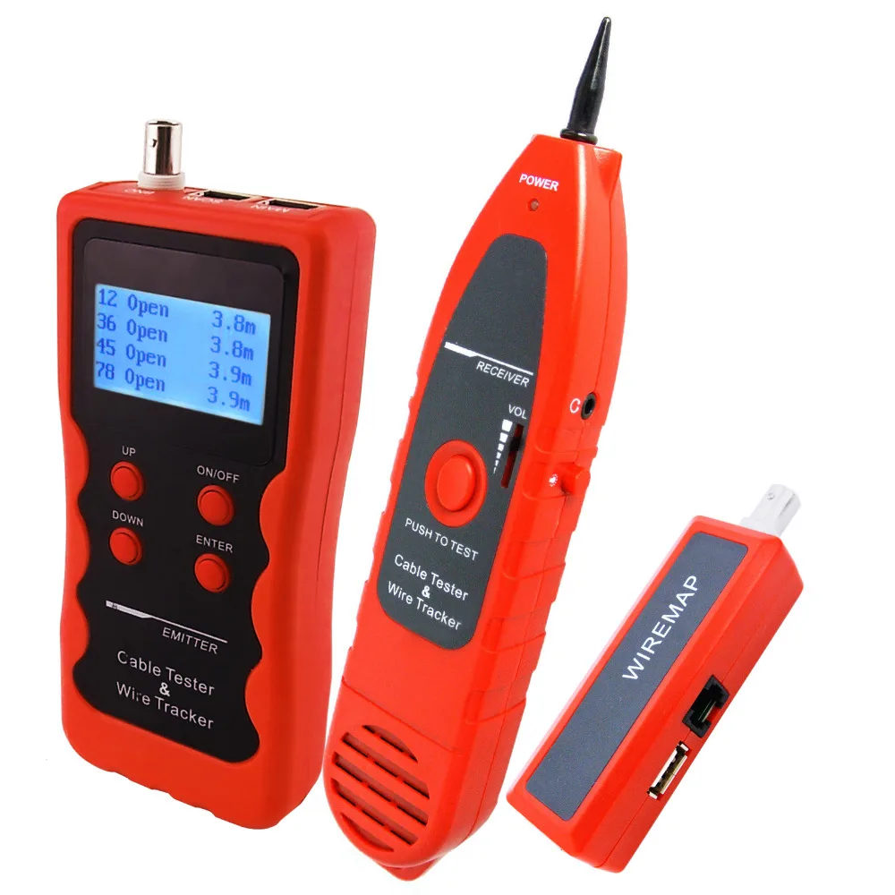 Digital Multipurpose LCD Cable Network Testing Coaxial Telephone USB