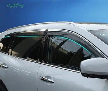 

Visor Vent Shades Window Sun Rain Guard Deflector 4pcs For Renault Koleos 2017-2020