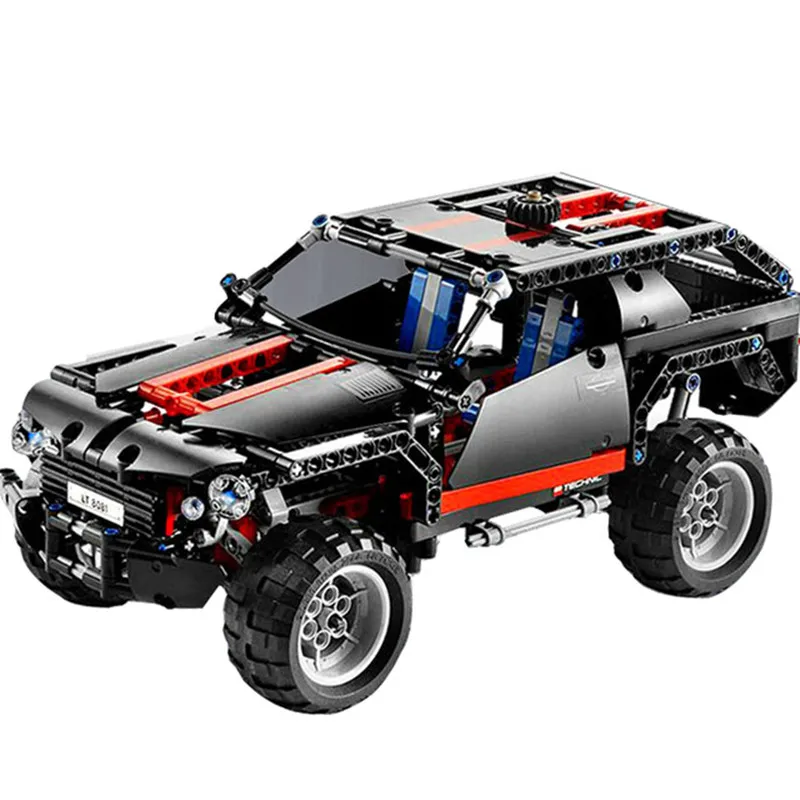 

589pcs Diy Transport Cruiser SUV Model Racing Car Building Blocks Bricks Compatible With Legoingly kids Toys For Children Gifts