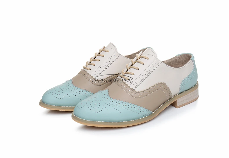 designer handmade do vintage oxfords sapatos para