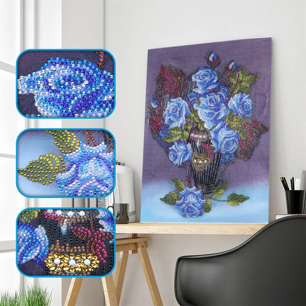 

Special Shaped Diamond Painting DIY 5D Partial Drill Cross Stitch Kits Crystal Home Decoration Diamond Embroidery Painting