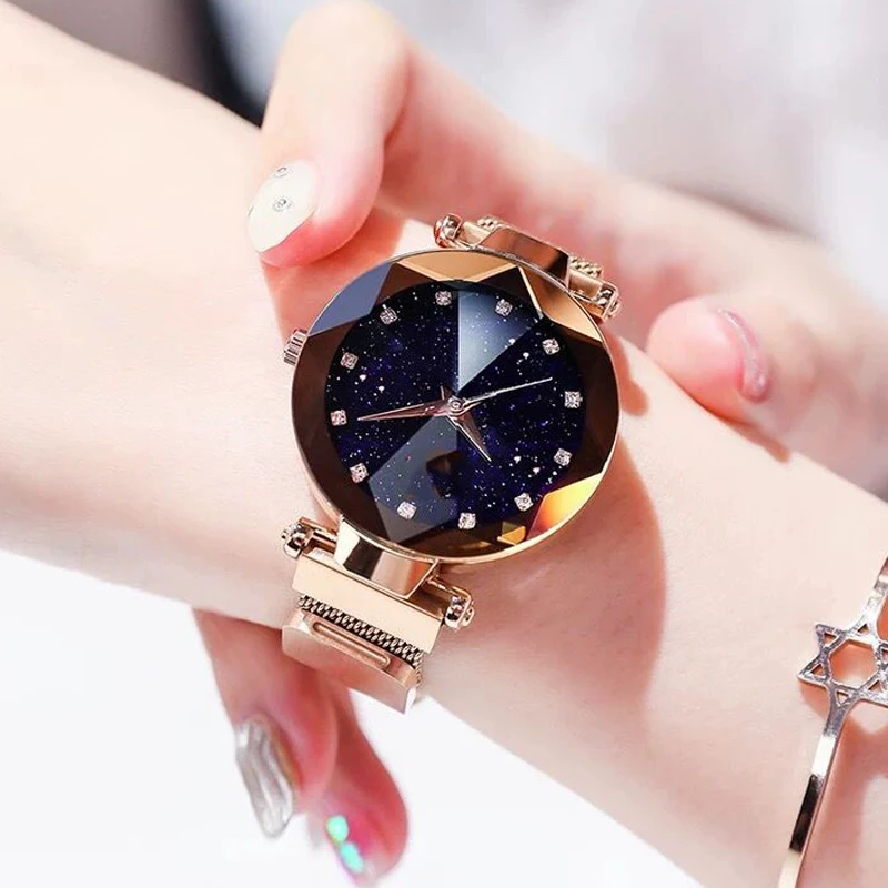 

2019 Bracelet Gift Diamond Ladies Watch Luxury Brand quartz crystal Women Watches Female Gold Clock montre femme reloj mujer