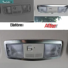 Tonlinker 3 Pcs DIY Car Styling New Stainless Steel Readlight Box Cover Case stickers for Mitsubishi