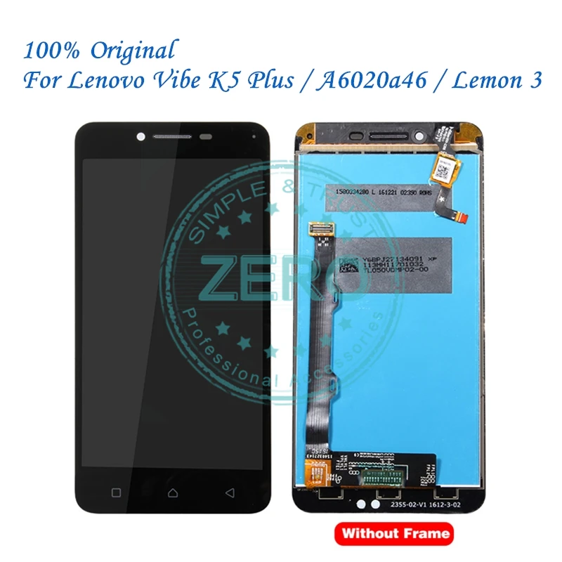 Asli Untuk Lenovo Vibe K5 Plus Lcd Display Layar 10 Panel Sentuh Untuk Lenovo A6020a46 Lcd Digitizer Penggantian Suku Cadang Ponsel Layar Lcd Aliexpress