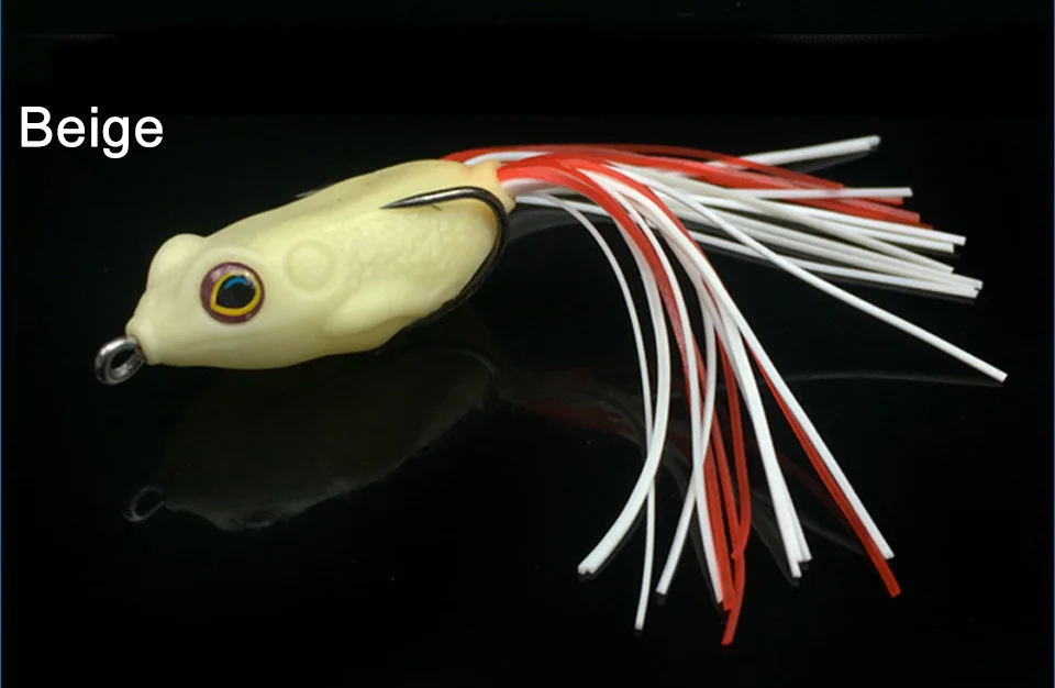 GLUREE-1Pcs-5.5g-4cm-Frog-Fishing-Lures-Topwater-Ray-Frog-Artificial-Bait-Crank-Soft-Bait-Fishing-Tackle-Two-Hooks-3-Color_05