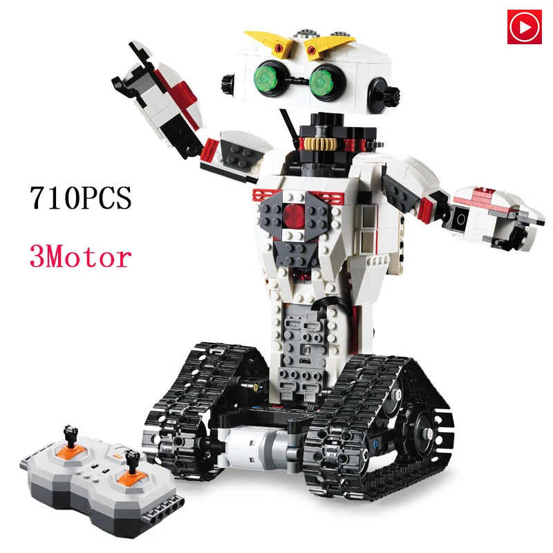 Legoed technic lepins 51027 toy Telerobot Remote control Battle Robots Deformation toy Model kit Building Blocks Bricks DIY Toys