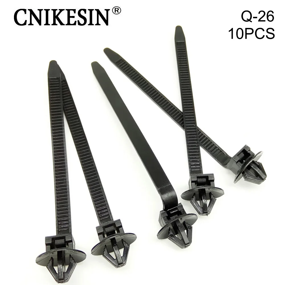 CNIKESIN 10PCS 92mmx5mm High Quality Nylon Tie Wrap Cable Fixed