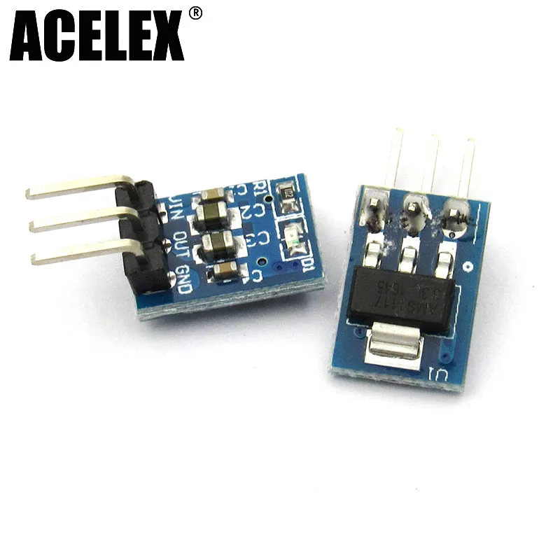 

1PCS AMS1117-3.3 LDO 800MA DC 5V to 3.3V Step-Down Power Supply Module
