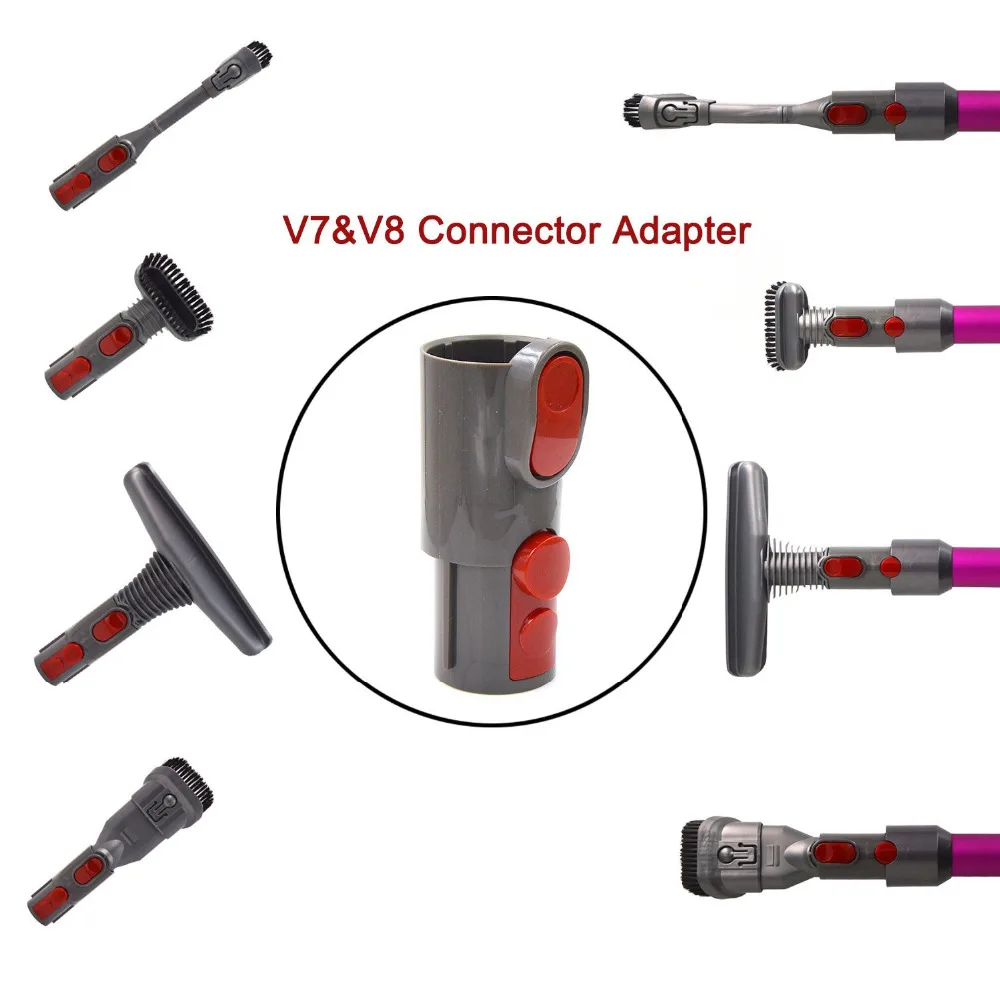 Адаптер конвертер для пылесоса Dyson V7 V8 1 шт.|Запчасти пылесоса| |
