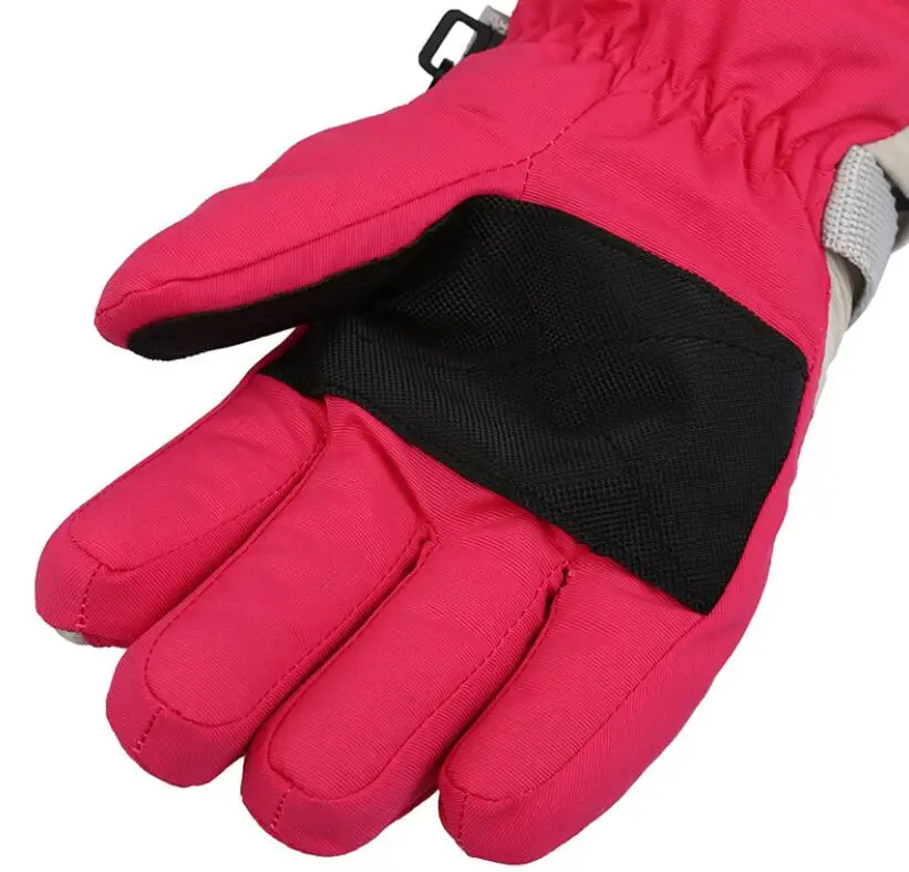 Детские перчатки, зимние теплые перчатки для маленьких девочек, лыжные уличные перчатки для сноуборда для мальчиков, ветрозащитные водонепроницаемые рукавицы для верховой езды для девочек для От 4 до 8 лет