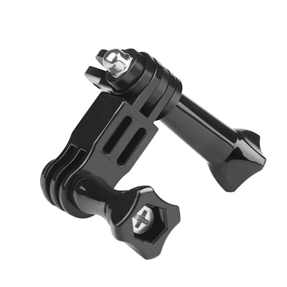 

Three Way Adjustable Helmet Clamp Pivot Arm Mount for GoPro Hero 7 5 6 4 Xiaomi Yi 4K SJCAM SJ4000 SJ5000 Go Pro Accessory