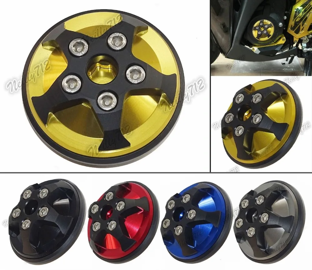

waase CNC Aluminium Left Side Engine Protective Protect Cover For Yamaha YZF R3 R25 2013 2014 2015 2016 2017 2018