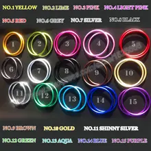 Передняя переноска алюминиевые Детские слинг кольца среднего размера 2," 150 шт/75 пар Экспресс