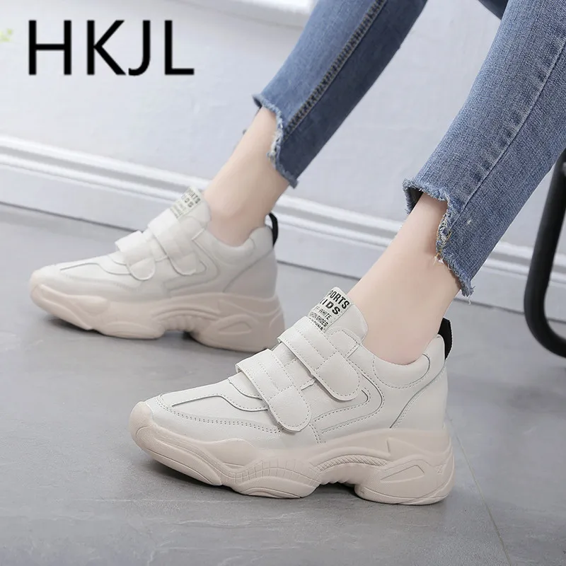 

HKJL Mesh casual sports shoes female 2019 new comfortable European and American fashion wild student sports shoes A554