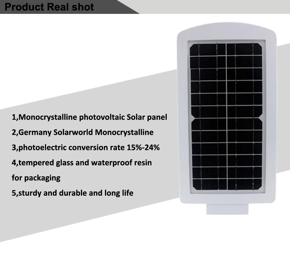 GO OCEAN Solar Lamps LED Solar Waterproof Wall Integrated LED Street Light Solar Lamp Motion Sensor Outdoor Garden Light (6)