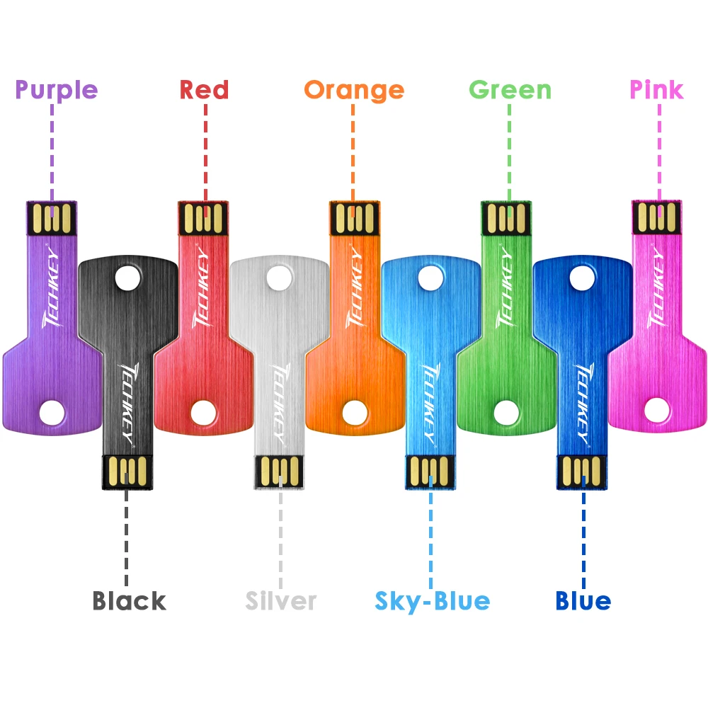 Usb флеш накопитель TECHKEY 64 ГБ 32 16 8 4 Гб|u disk|4gb pendriveusb stick |