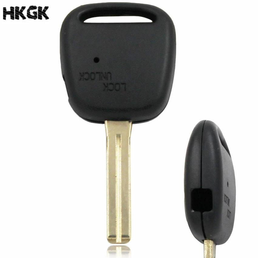 

New Remote Key Shell Case Smart Car Key Housing Side 1 Button for TOYOTA 1 Side Button Key Case Blade Length 45mm TOY43