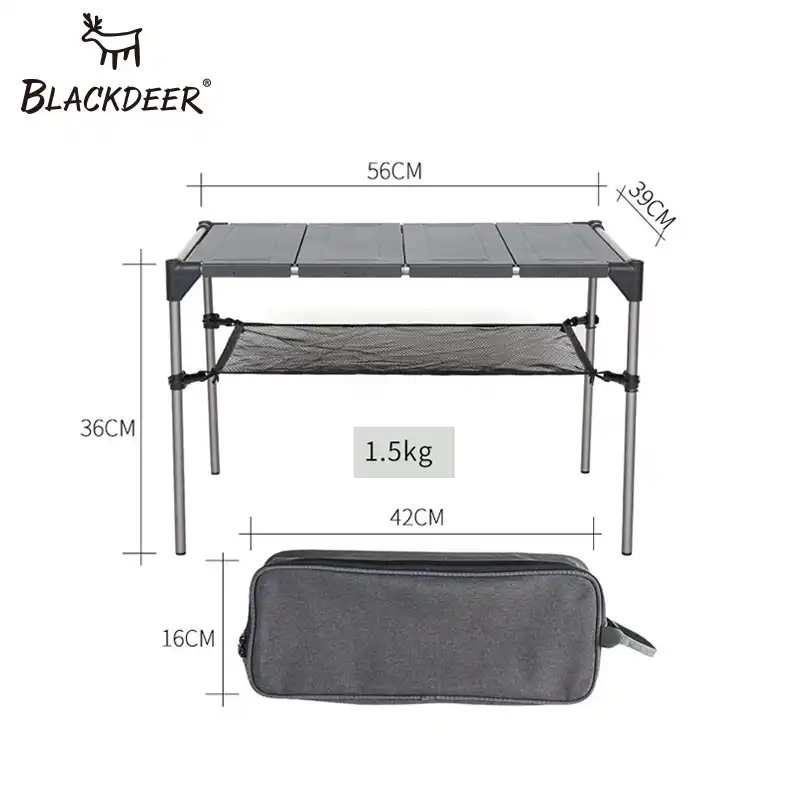 Naliovker Ultra-L/éger Table Ext/érieure Pliable Portable Table De Pique-Nique Table en Alliage DAluminium Voyage Table pour Camping Sauvage