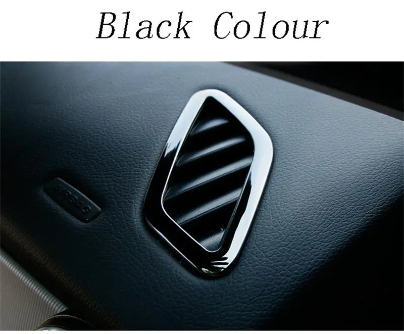 Автомобильный-Стайлинг приборной панели Крышка вентиляционного отверстия кондиционера наклейка Накладка для Mercedes Benz CLA GLA A класс W117 C117 W176 X156 аксессуары
