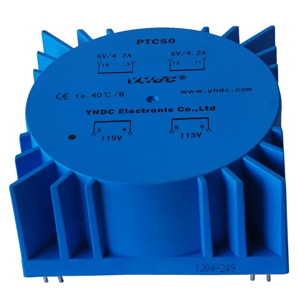 

PTC50 For Audio usage 50VA 2*115V 2*12V toroidal transformer, encapsulated PCB transformer