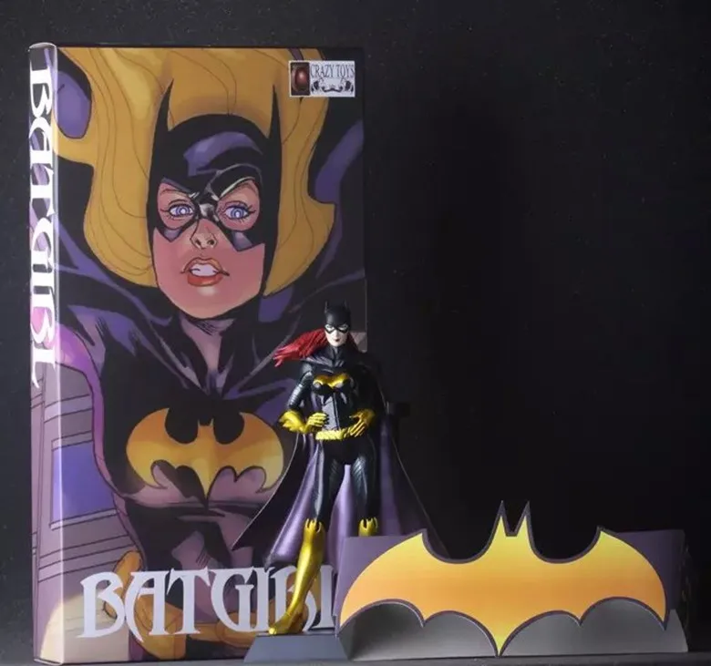 Classic DC Comic Super Hero Figurine Gotham City Bat man Kathy Kane Girl Version Crazy Toys 7