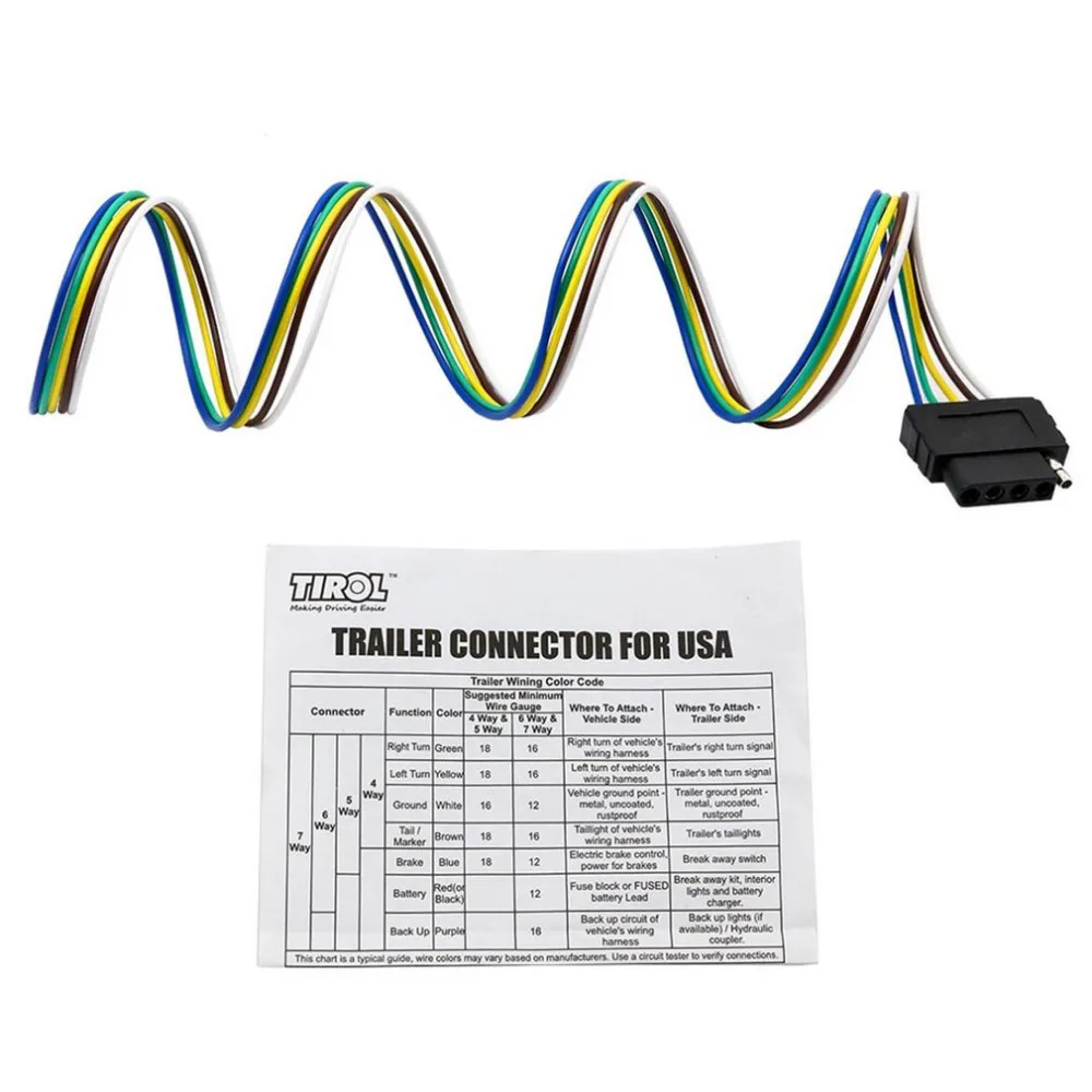 2017 Newest 36 Inch Cable Length End Connector 12v Output