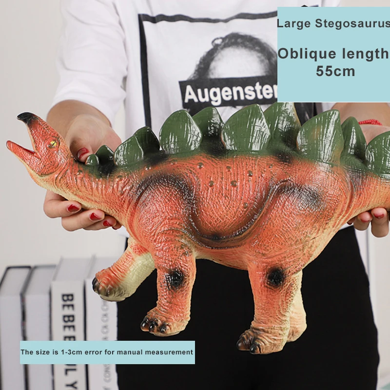 Динозавр Triceratops diplodocus резиновая Мягкая игрушка динозавр t rex звук Юрского периода