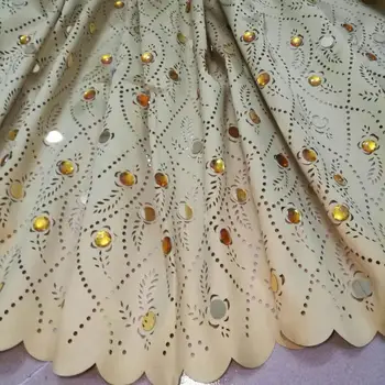 

New arrivals jacquard fabric with sequins and stones high quality african fabric for wedding 2018 guipure lace fabrics