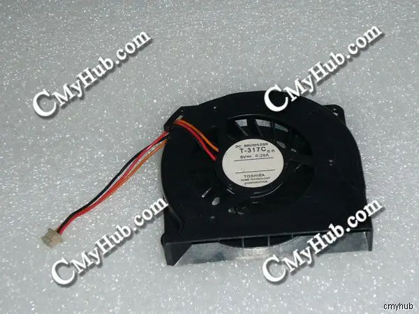 후지쯔 라이프 북 S6410 S6420 S6510 S6520 S8350 8230 824 냉각 팬 T 317C cn DC5V 0 ...