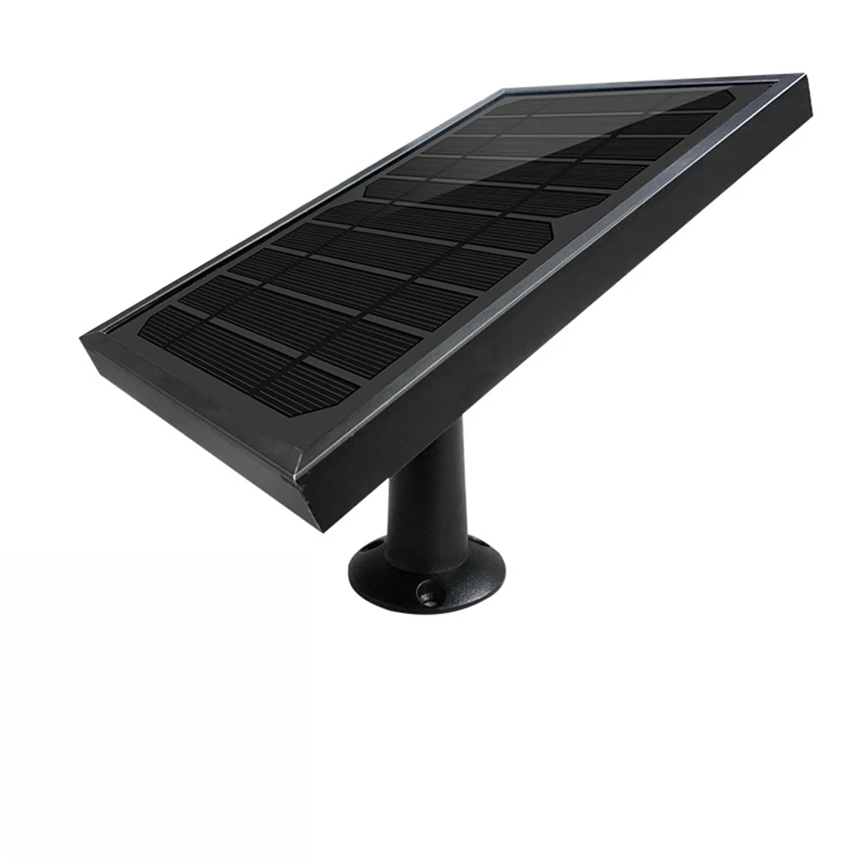 

High Quality Low Power 5V 5W Solar Panel Solar Plate with 3 Meters Expanded Cable for Outdoor Security Solars Camera Monitor