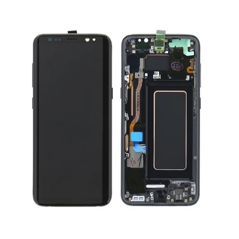 Для Samsung S8 + Plus Super Amoled дисплей SM G9550 G955 G950 ЖК кодирующий преобразователь сенсорного