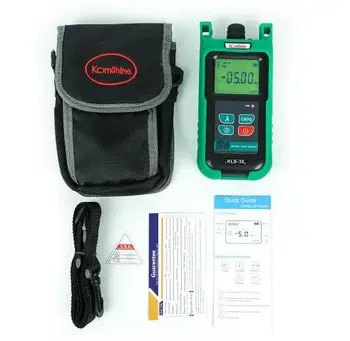 

FTTH FTTX Optic Fiber Laser Source Hand-Held Type Fiber Cable Test Tools With SC FC