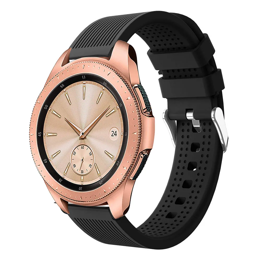 20 мм спортивный силиконовый ремешок для samsung Galaxy Watch SM-R810 42 мм& gear 2 спортивный ремешок для Huami Amazfit Bip/Amazfit 2 Смарт-часы
