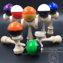 20 шт kendama Половина шт стеклянный раскрашенный шарик для игры навыки с мечом нефрит меч мяч