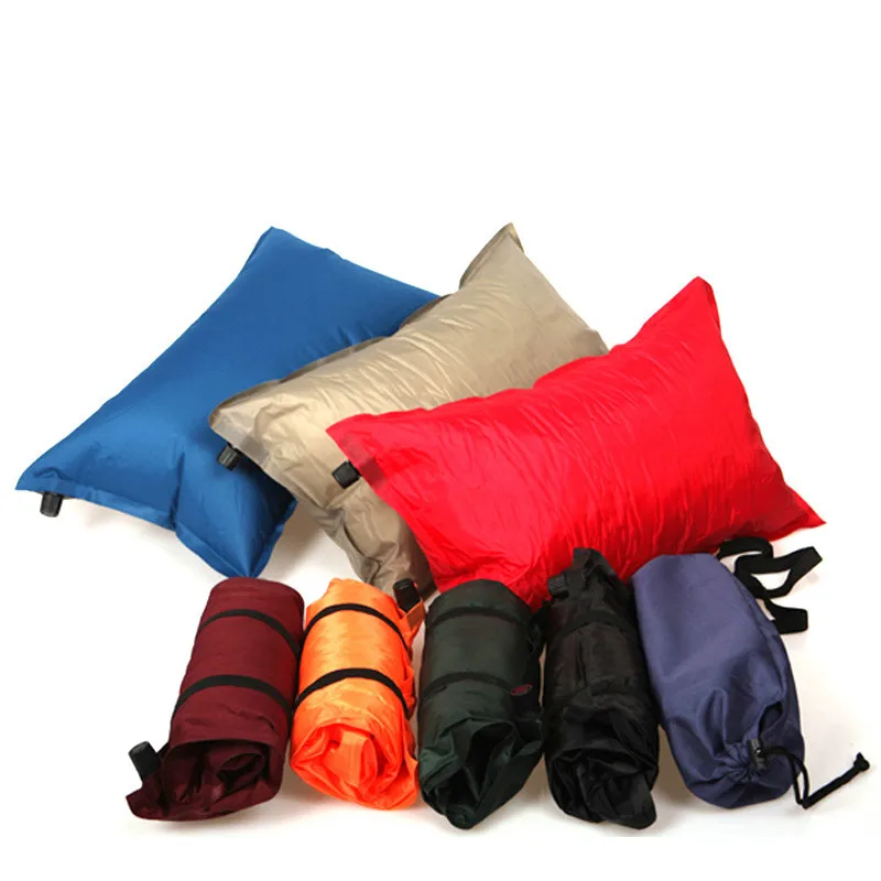 Outdoor camping automatic inflatable pillows Travel inflatable pillows