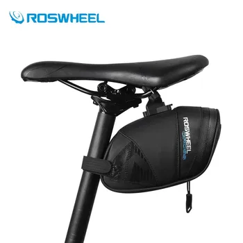 

ROSWHEEL Bycicle Bag Rainproof Road MTB Bicycle Saddle Rail Bag Panniers Bike Tool Bag Accessories Cycling Rear Seat Pouch