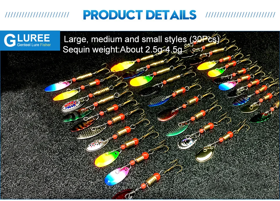 GLUREE-1131-Pcs-Rotating-Sequins-Fishing-Lure-Set-Metal-Spinner-Bait-Spoon-Lure-Drop-shaped-Artificial-Bait-Fishing-Tackle_05