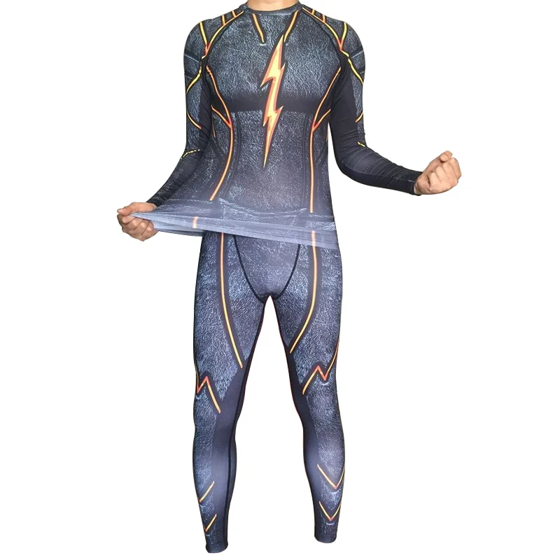 

Skinny Leggings 3D Printed Pattern Compression Tights Pants Men 2017 New Arrival Sweatpants crossfit Fitness Trousers Male