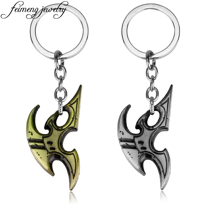 

Popular Game Blizzard StarCraft 2 Protoss Keychain Dota 2 Metal Pendant Keyring Fashion Car Key Chain For Key Holder Cool Gifts