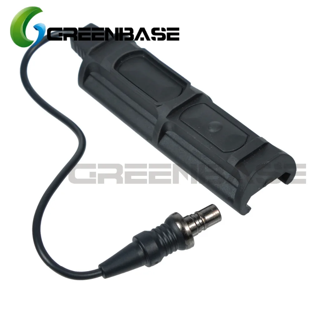 

Greenbase M720V Flashlight Switch Tactical Remote Control Dual Switch Weapon Light Flashlight Accessories Black