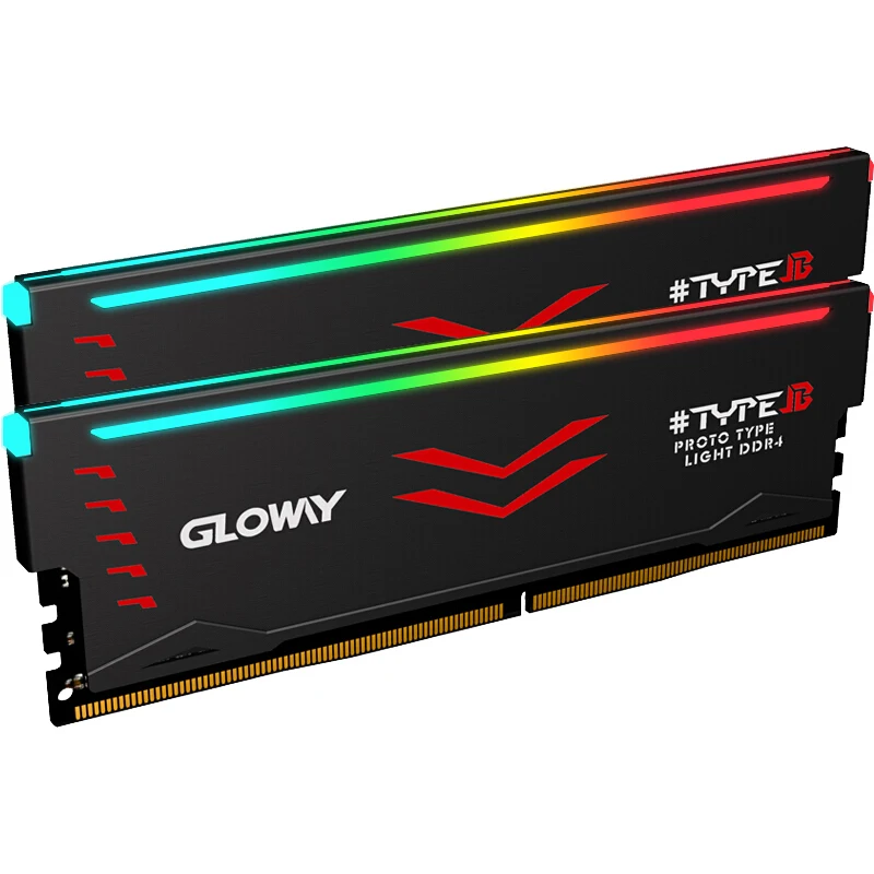  Gloway new arrival DDR4 8gb*2 16gb 3200mhz RGB RAM for gaming desktop dimm memoria ram factory pric